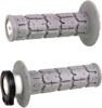 ODI V2 Rogue Lock-On Grips Gray Pair - Lock-on grips for 7/8" bars. For KTM, Gas Gas, Husqvarna, more