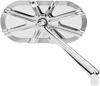 Arlen Ness 10-Gauge Right Mirror Chrome