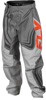 Fly Racing Youth F-16 Pants Grey/Orange Size 22 - Durable youth MX pants in Grey/Orange, Size 22