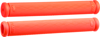 ODI 8 Inch One Piece Grips Orange - One-piece 8 in. grips in orange color