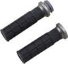 ODI Hart-Luck V-Twin Lock-On Grips Black/Graphite For Harley-Davidson - Lock-On grips for Harley-Davidson models