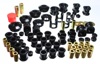 Black Hyper-Flex Master Bushing Set Fits 89-94 Nissan 240SX (S13)