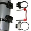 Axia Quick Release Mount Black with 2 lb. Kidde Extinguisher - Quick release fire extinguisher mount, black
