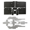 DEI Heat Control Kit For Polaris RZR XP 4 1000/Turbo 4-Seat 2014-2023 - Complete heat shield kit for Polaris RZR 4-seat models