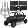 DEI Heat Control Kit For Polaris RZR XP 4 1000/Turbo 4-Seat 2014-2023 - Complete heat shield kit for Polaris RZR 4-seat models