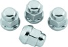 QuadBoss Chrome Lug Nuts 12x1.25 17mm OD Set of 4