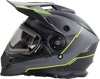 Range Bladestorm Dual-Sport Snow Helmet 2X-Large - Gray/Black/Yellow
