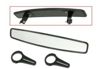 Bronco Wide Angle Rear View Mirror 1.75in Tube Mount - Wide angle rear view mirror for 1.75in tube