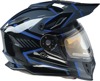 Z1R Range Rotor Snow Electric Helmet XL Blue/Black - Snow electric helmet with heated shield
