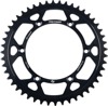 Fire Power Rear Steel Sprocket 48T Black For Kawasaki KX/KLX/KDX - 48T steel rear sprocket For Kawasaki KX, KLX, KDX