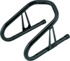 BikeMaster 6.5in Wheel Chock Black - 6.5in black wheel chock for motorcycles
