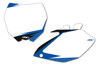 Pre-Cut Number Plate White Background Graphics - For 14-18 YZ250F & 14-17 YZ450F