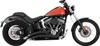 Vance & Hines Big Radius 2-2 Black Exhaust Fits HD Softail 86-17