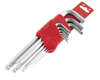 Wrench Set & Holder - Metric Short Ball End Hex