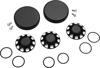 Show Chrome Black Axle Cap Set Fits Can-Am Ryker