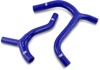 Blue Race Radiator Hose Kit w/Clamps by Moose For 19-21 Kawasaki KX450