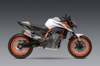 AT2 Street Slip On Exhaust - SS/CF - For 20-21 KTM 890 Duke R & 19-20 790 Duke