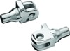 Kuryakyn Tapered Peg Adaptor Rear Chrome Fits Triumph