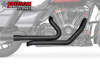 Tuck & Under Black Exhaust Headers w/ Crossover - For 17-21 Harley Touring