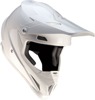 Rise Solid Full Face Offroad Helmet Gloss White Medium