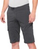 100% Men's Ridecamp Shorts Charcoal Size 30