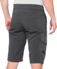 100% Men's Ridecamp Shorts Charcoal Size 32