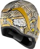 ICON Airform Semper FI Helmet XS Gold - Full-face helmet with Semper Fi graphic