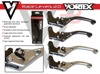 V3 2.0 Black Shorty Clutch Lever - For Suzuki Models