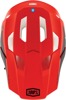 100% Trajecta Fidlock Cargo Full Face Bicycle Helmet Matte Red M - Full face MTB helmet, Matte Red, size M