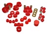 Energy Suspension Red Hyper-Flex Master Bushing Set Fits 84-87 Civic/CRX