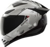 ICON Domain Future Proof Helmet - Gray, Large - Full-face helmet with FRP shell