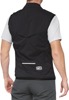 100% Men's Corridor Stretch Vest Black Size L