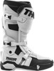 Radial Dirt Bike Boots - White Men's Size 8