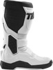 Radial Dirt Bike Boots - White Men's Size 8