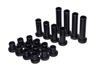 Rear A-Arm Bushings - Black Fits Polaris RZR 800/800S