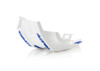 Acerbis Skid Plate White/Blue Fits 19-23 KTM EX450F/MC450F/SX-F450/XC-F450