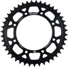 Fire Power Rear Steel Sprocket 43T Black For Kawasaki KLR650/KLX650 - 43T steel rear sprocket For Kawasaki KLR650, KLX650