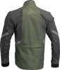 Thor Terrain Jacket Charcoal Gray Military Green Men's Medium - Off-road dual sport jacket, size M, green/gray