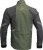 Thor Terrain Jacket Charcoal Gray Military Green Men's Medium - Off-road dual sport jacket, size M, green/gray