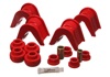 Red 4 Deg. Offset C-Bushing Set 14 Pc by Energy Suspension - Fits 76-77 Bronco/66-72 F-100