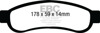 Extra Duty Rear Brake Pads - For 08-10 Ford F250 (inc Super Duty) 5.4 (2WD)