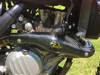 Carbon Fiber Header Heat Shield For FMF MegaBomb 045624 / 045625 - Fits 18-23 Gas Gas, Husqvarna, KTM 450