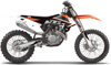 D'Cor Raceline Graphics Kit Complete White Fits 13-16 KTM 125-500