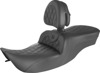 BR Roadsofa Lattice Stitch Seat w/Backrest - FLH '97-'07
