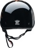 Z1R CC Beanie Hellfire Helmet XS Orange/Black Unisex - Half face helmet in Hellfire graphic