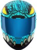 ICON Airform Manik'RR MIPS Helmet XL Blue - Full-face helmet with MIPS and DropShield