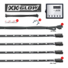 XK Glow 3M Color LED Accent Light Kit 8x24In Tubes