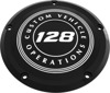 Custom Engraving 6 M8 Softail Derby Cover 128 CVO Black For Harley - Black 128 CVO Derby Cover For Harley Softail M8