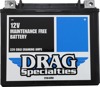 Drag Specialties AGM Battery 12V 18Ah 320CCA Replaces YTX20HL-BS