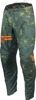 Thor Youth Sector Digi Pants Green Orange Camo Size 22 - Youth off-road race pants, Green/Orange, Size 22